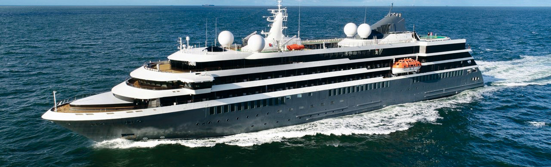 World Navigator Cruise Ship in open ocean